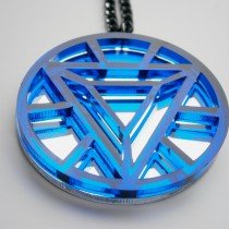 Iron Man Heart Arc Necklace