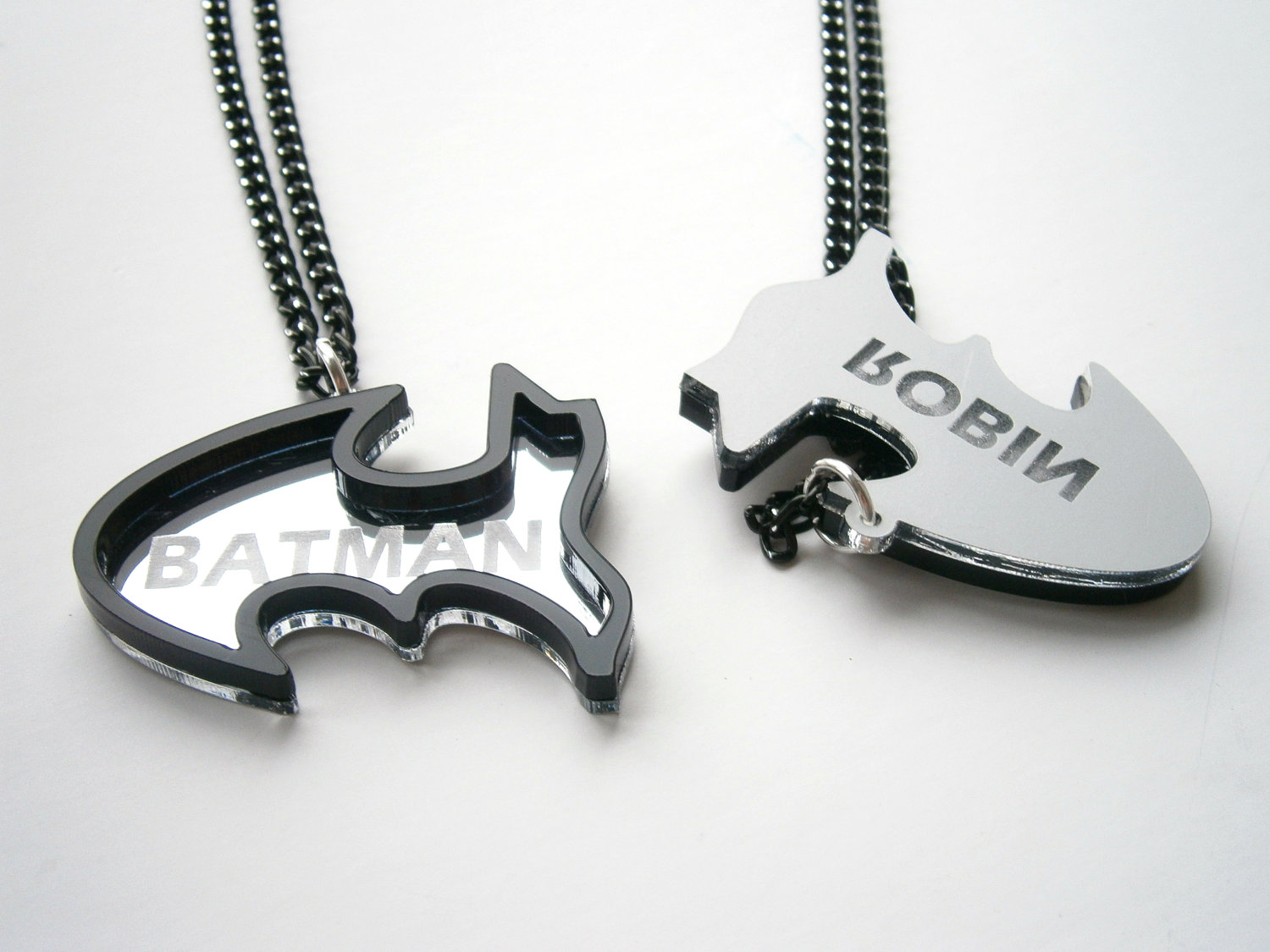 Best Friends Batman Necklaces Inspiring Jewelry! SALE