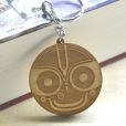 Jay Jaganatha keychain wooden double side engraved5