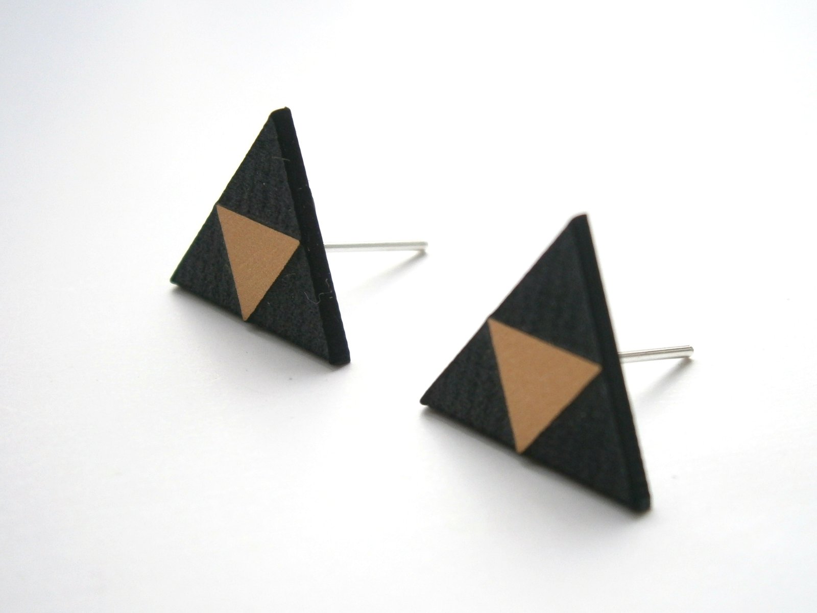Triangle Rims Golden triangle golden - Laser Cut Jewelry
